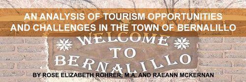 An Analysis of Tourism Opportunities and Challenges in the Town of Bernalillo feature image