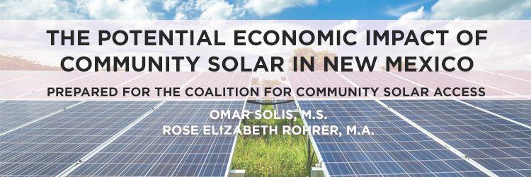 The Potential Economic Impact of Community Solar in New Mexico feature image